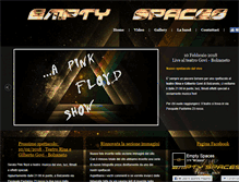 Tablet Screenshot of emptyspaces.it
